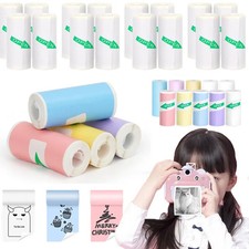 Mini Fotopapier Rolle Selbstklebend Thermopapier Tragbar Kinder Drucker