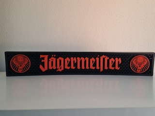 Barmatte Gummi Barmatte 1 x Jägermeister 51 70 cm x 8 50 cm Gebraucht