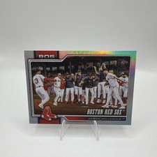 2026 Topps Series 1 - Boston Red Sox #198 Rainbow Foil