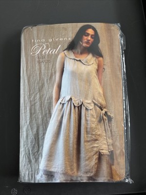 Tina Givens Petal Dress Printed Pattern TG-A7170 New. Uncut