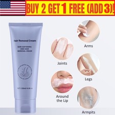 Painless Permanent Hair Removal Cream Stop Hair Growth Cream For Women Men 120g