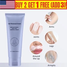 Painless Permanent Hair Removal Cream Stop Hair Growth Cream For Women&Men 120g
