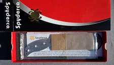 NEW! Spyderco Mule Team MagnaMax Plain Edge (MT46P), USA Made, Includes Scales!