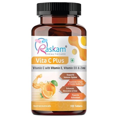 Raskam Vita C Plus Kapseln, 100 Kapseln