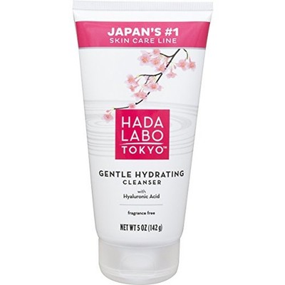 5 Pack Hada Labo Tokyo Gentle Hydrating Facial Wash 5 Oz With Hyaluronic Acid