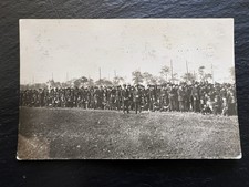 Vintage Military Group Photo Soldiers Uniform WW2 Era Original Photograph