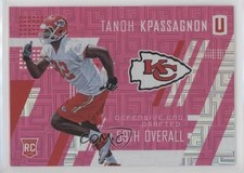 2017 Panini Unparalleled Class of Rookie Pink 199/299 Tanoh Kpassagnon #272 0c6