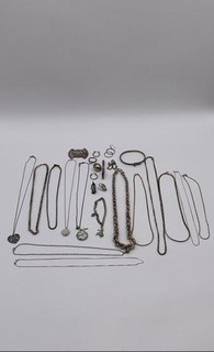 925 Sterling Silver Jewelry Scrap/Recovery Lot Of 204 Grams