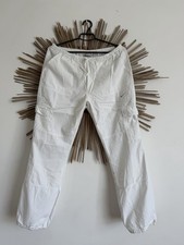 NIKE VINTAGE WOMENS PANTS WHITE SZ L