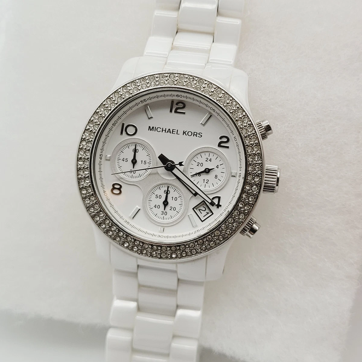 Michael Kors Runway Ceramic Band Wristwatches for sale | eBay
