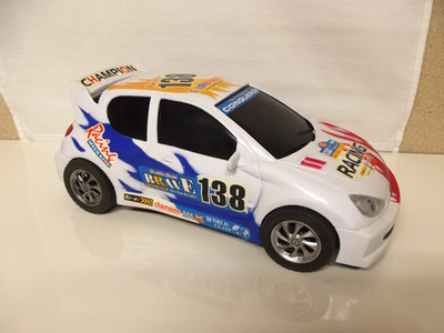 XXL FOLIN TOYS PEUGEOT RALLYE  MIT FRIKTIONSANTRIEB 37,5cm LÄNGE