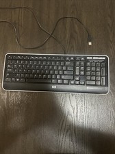 HP 125 Wired Keyboard US, Black