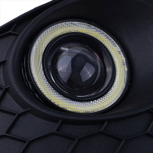 LED Nebelscheinwerfer Lampe & Gitter Set Fit Für VW Golf Jetta MK5 2006-2009 AF - Picture 7 of 8
