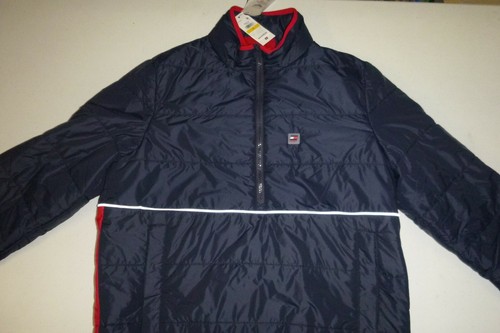 tommy hilfiger Sport hombre Primaloft 1/2 cremallera esquiador abrigo chaqueta de invierno sz:Med - Imagen 2 de 11