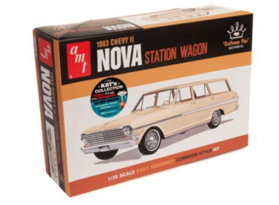 Chevy II Nova Station Wagon 1963 Maßstab 1:25 amt - Bausatz Rarität OVP NEU