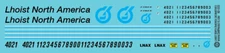 N Scale - Lhoist North America Locomotive Decals