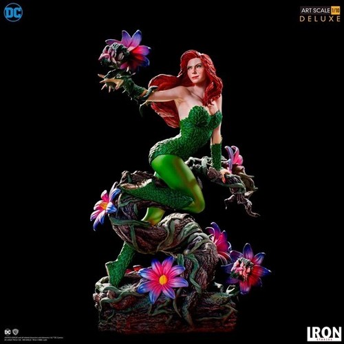 IRON STUDIOS 31120-10 1/10 DC Comics Poison Ivy Girl Character Statue In Stock - Picture 8 of 8