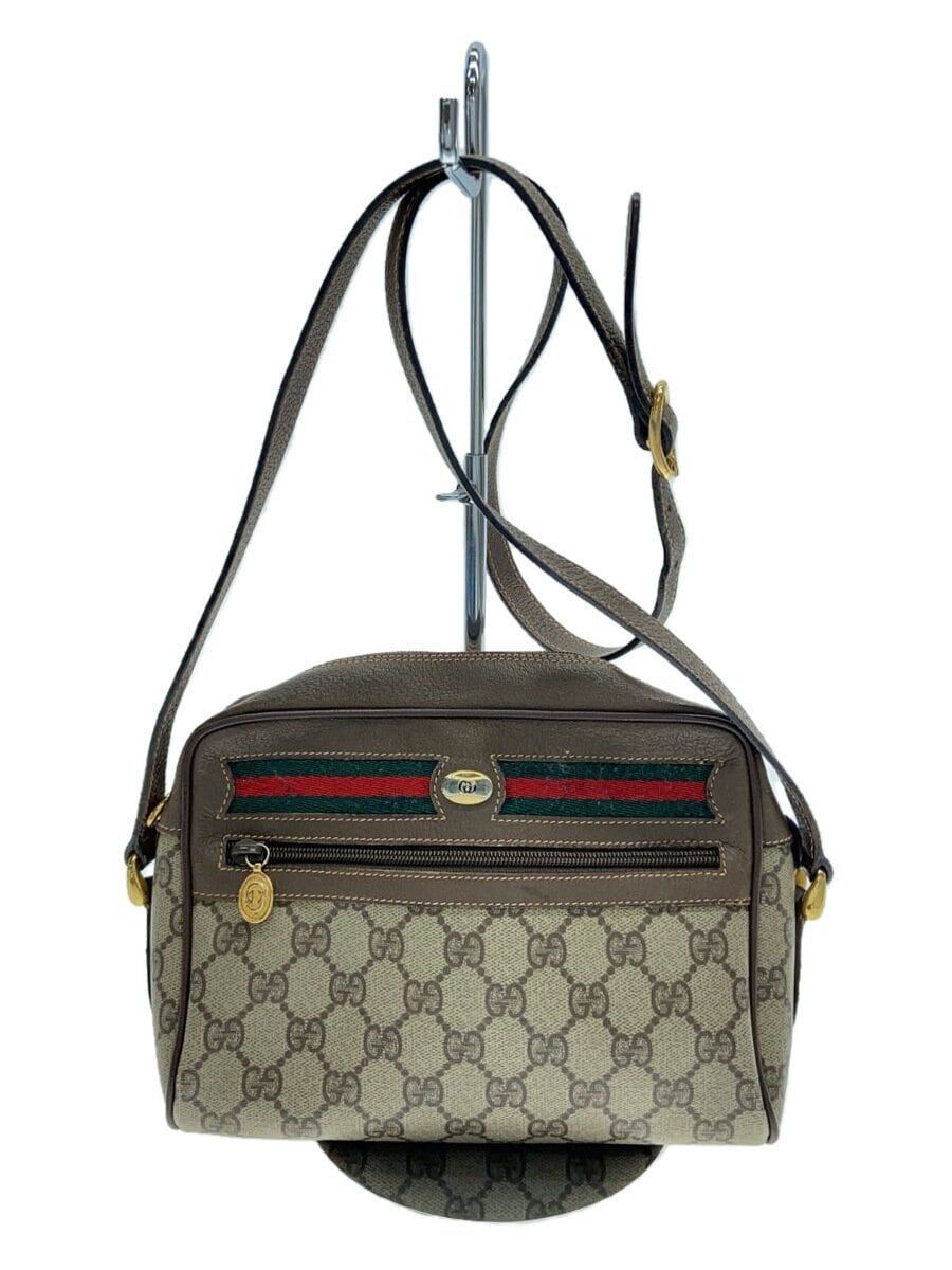 GUCCI Shoulder Bag Shelly Line GG Beige Total Pattern 001 GUCCI Shoulder Bag Shelly Line GG Beige Total Pattern 001