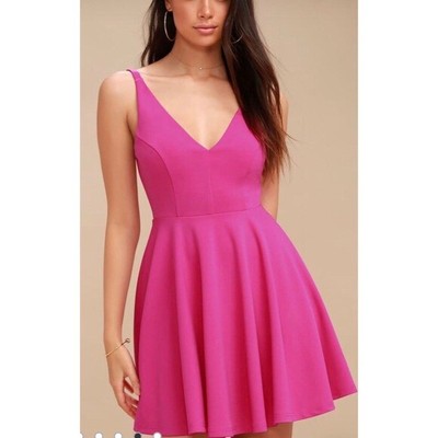 darling delight blush skater dress