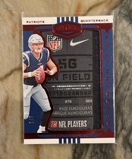 2019 Plates & Patches Jarrett Stidham Full Coverage Nike Laundry Tag Patch RC /5