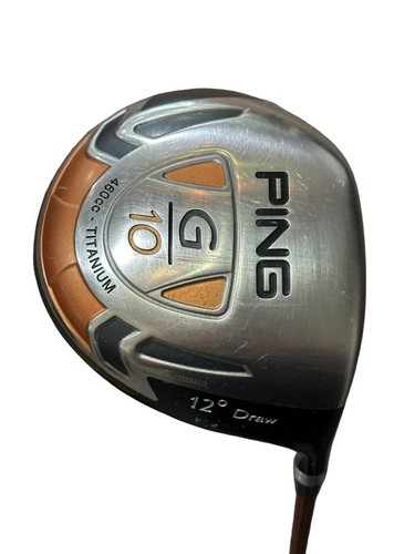 Ping G10 12° Driver TFC 129 D Regular Flex Shaft Ping Grip