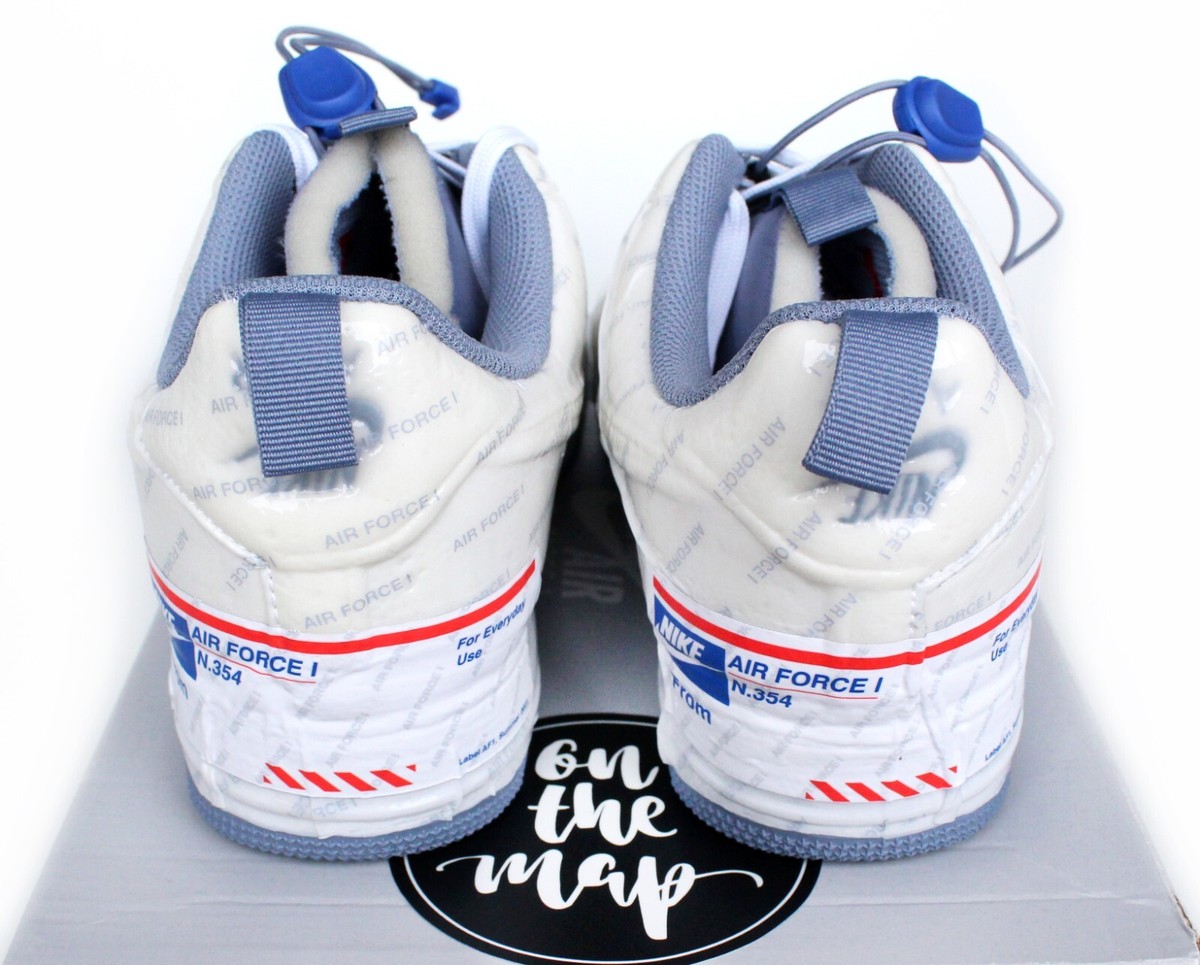 Nike Air Force 1 Experimental AF1 USPS Postal Ghost White UK 8.5