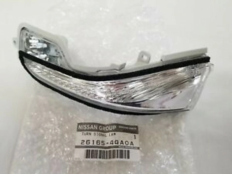 ESPEJO RETROVISOR PUERTA CONDUCTOR ORIGINAL NISSAN V37 Q50 2013/11- 26165-4GA0A Foto 2 de 4