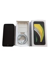 NEW Apple iPhone SE 2nd - 64GB Black - Simple Mobile - 1st Month FREE!