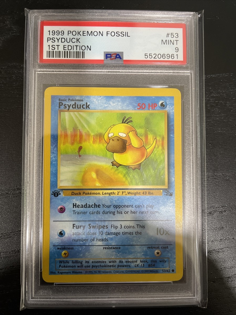 ムンク コダック PSA9 Psyduck ポケモンカード Pokemon 180px-PsyduckTeamUp26.jpg