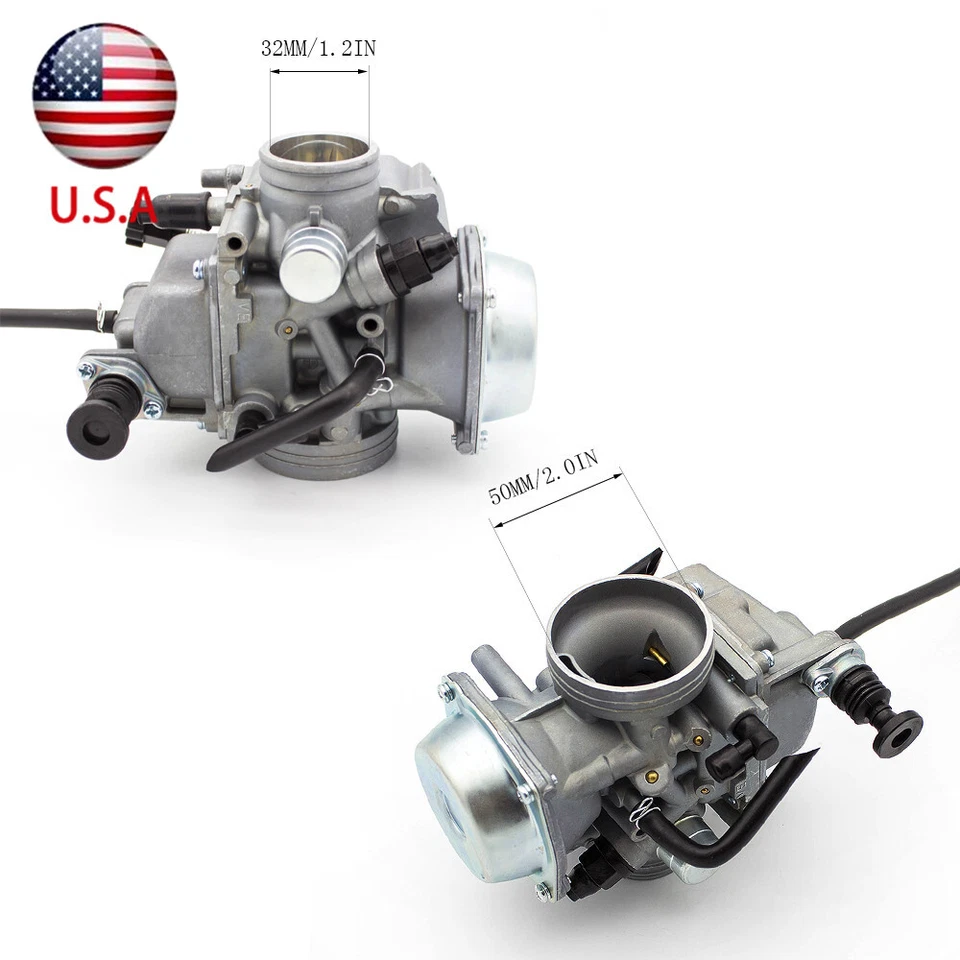 Carburador de moto 32 mm para motor universal scooter ATV scooter 200cc 250cc Foto 3 de 4