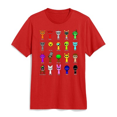 Funny Sprunki Kids Shirt All my Sprunki Toys Youth Kids T-Shirt