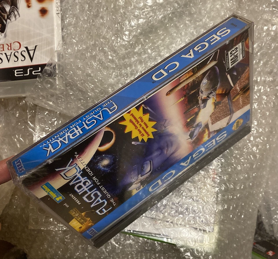 Flashback: The Quest for Identity NEW SEALED! Sega CD MARVEL V-LAP GOOD COND! - Image 4 of 4