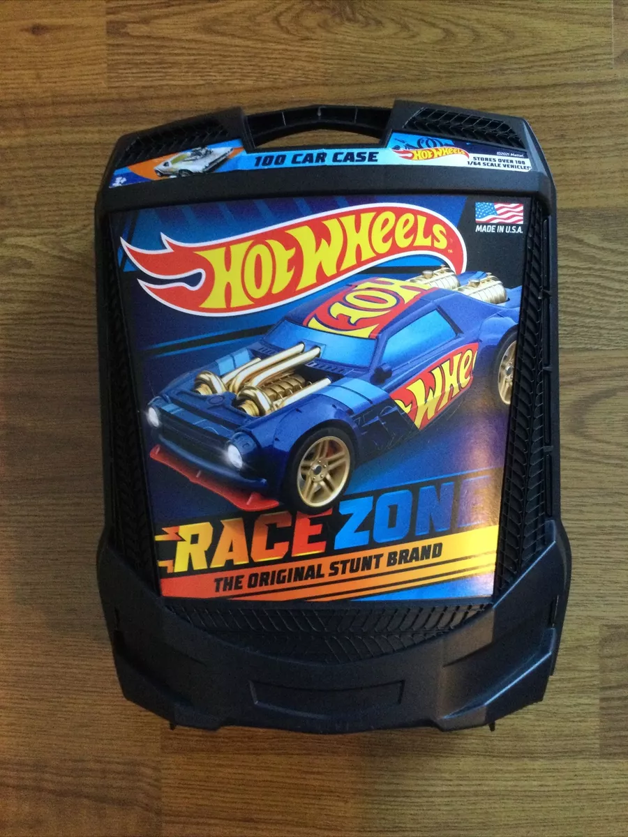 Hot Wheels 100-Car Rolling Storage Case with Handle