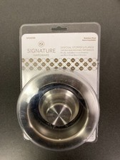 Signature Hardware 3-1/2" Brass Kitchen Garbage Disposal Flange  Stopper - Stai