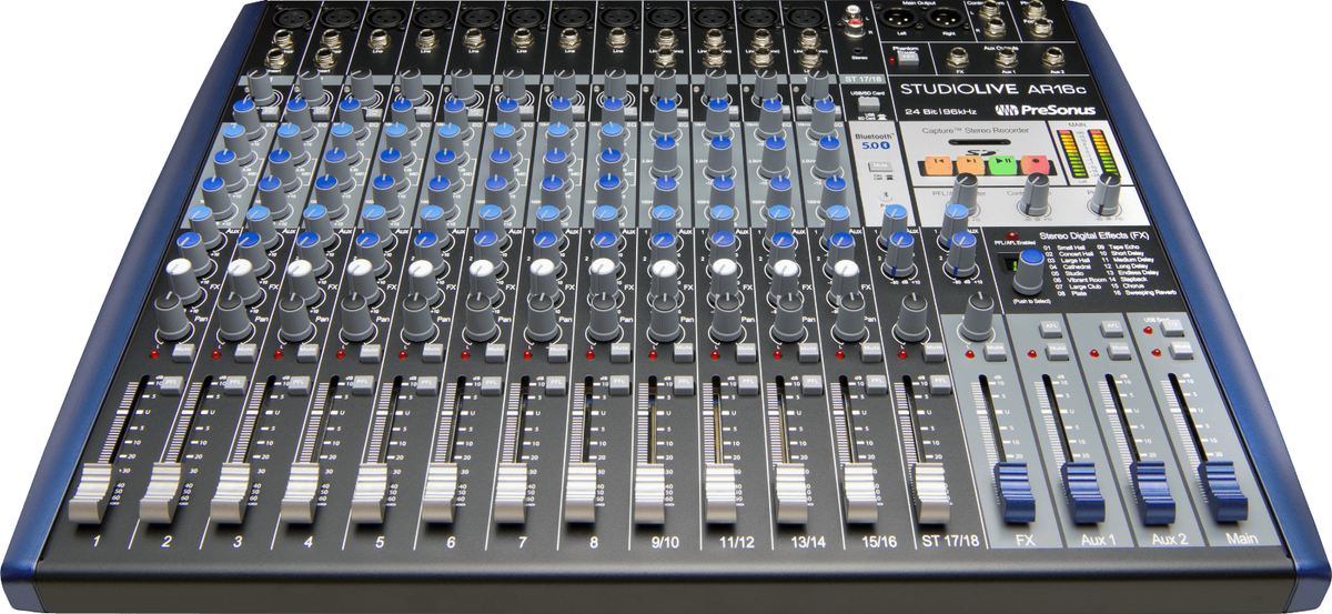 PreSonus STUDIOLIVE AR16 USB ミキサー Amazon | PreSonus アナログミキサー StudioLive AR16 USB オーディオ
