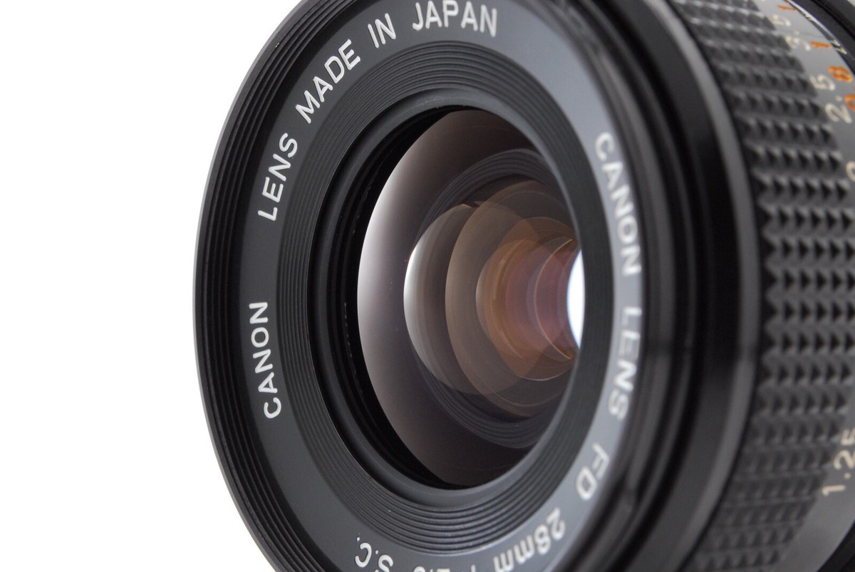 Near MINT] Canon FD 28mm f/2.8 S.C. SC Manual Focus Wide