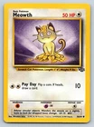 Meowth - Jungle 56/64 Unlimited Vintage Pokemon Card LP
