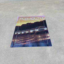 1985 PLYMOUTH FULL LINE ORIGINAL DEALER SHOWROOM SALES BROCHURE CATALOG BOOK