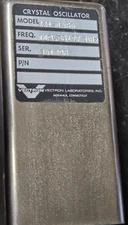 Vectron 119.3877MHz Xtal osc  221-1486 1X10-7/day tested 12-24V  see SA data SMC
