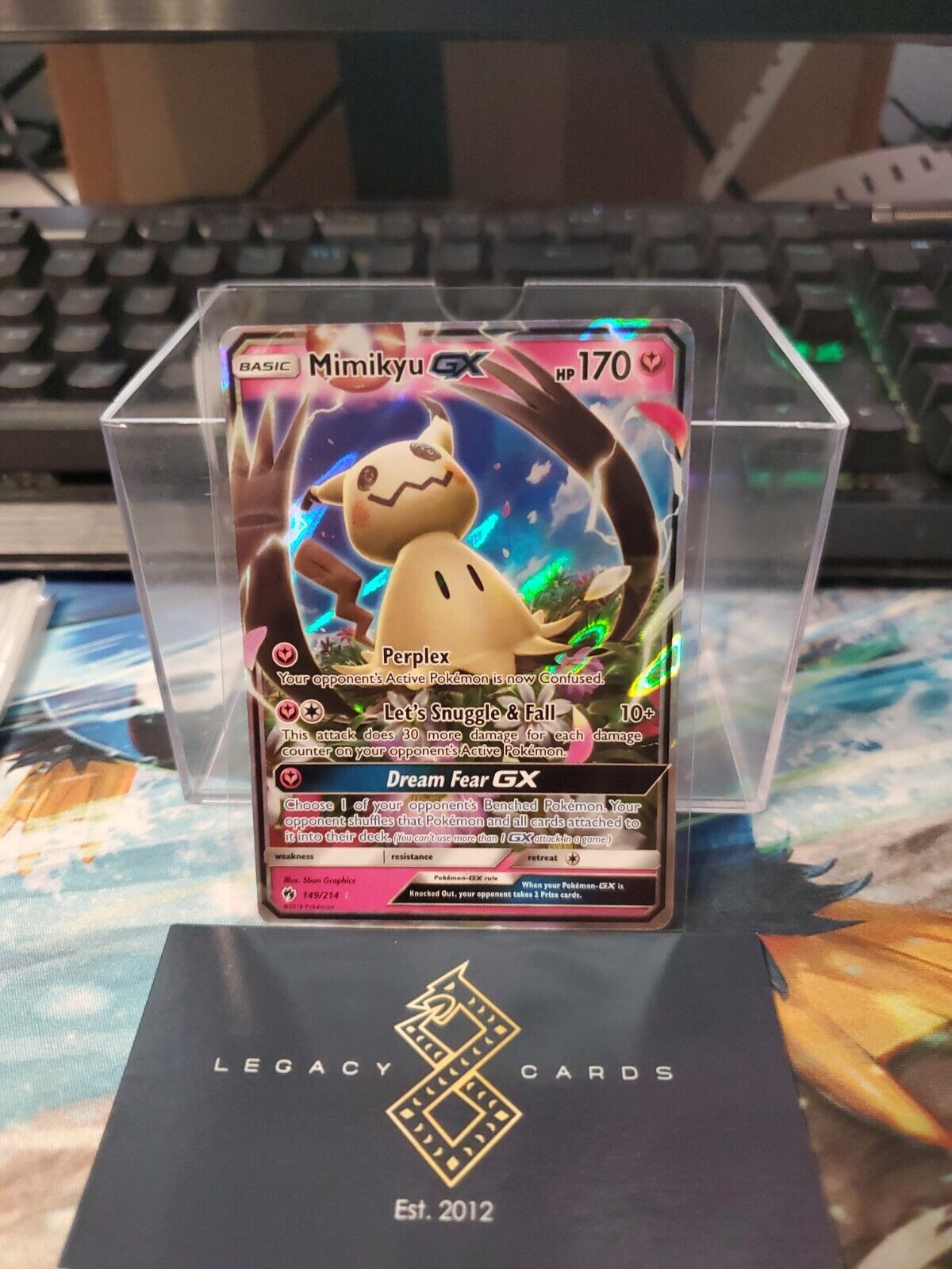 Mimikyu GX - 149/214 - Lost Thunder – Card Cavern Trading Cards, LLC