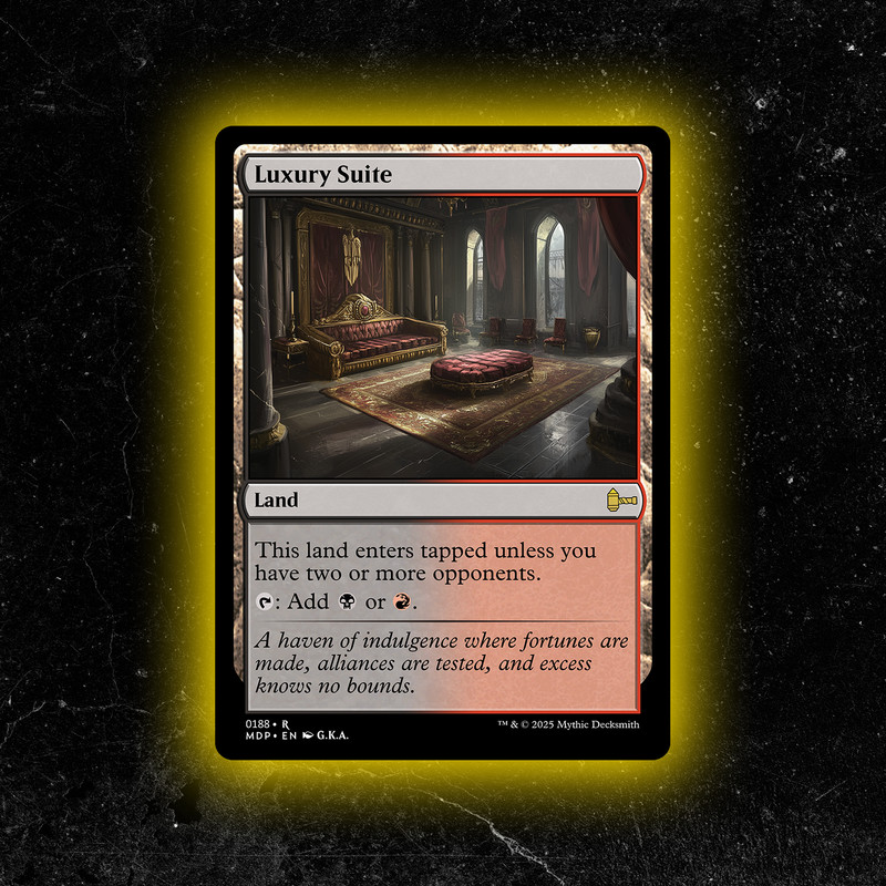 Luxury Suite - Custom Magic: The Gathering Card - High-Quality