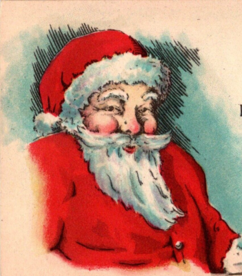 Santa Claus To Wish A Merry Christmas Postcard Series 1182 6