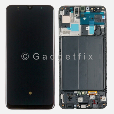 For Samsung Galaxy A50 A505 Display LCD Screen Touch Digitizer Frame Replacement