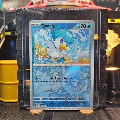 Quaxly Paldea Evolved Reverse Holo Pokémon TCG 050/193 Scarlet & Violet Common