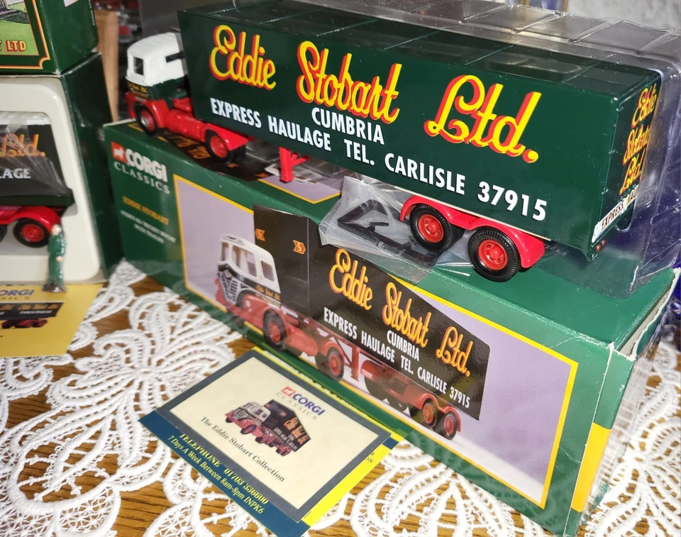 Corgi Classics 1:50  13601/14303  2 x Foden S21 EDDIE STOBART Express Haulage.  - Bild 2 von 4