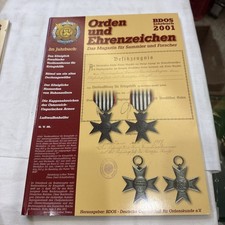 Orden und Ehrenzeichen BDOS 2001