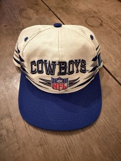 Dallas Cowboys 1990s Vintage NFL Pro Line Diamond Cut Wool Snapback Hat