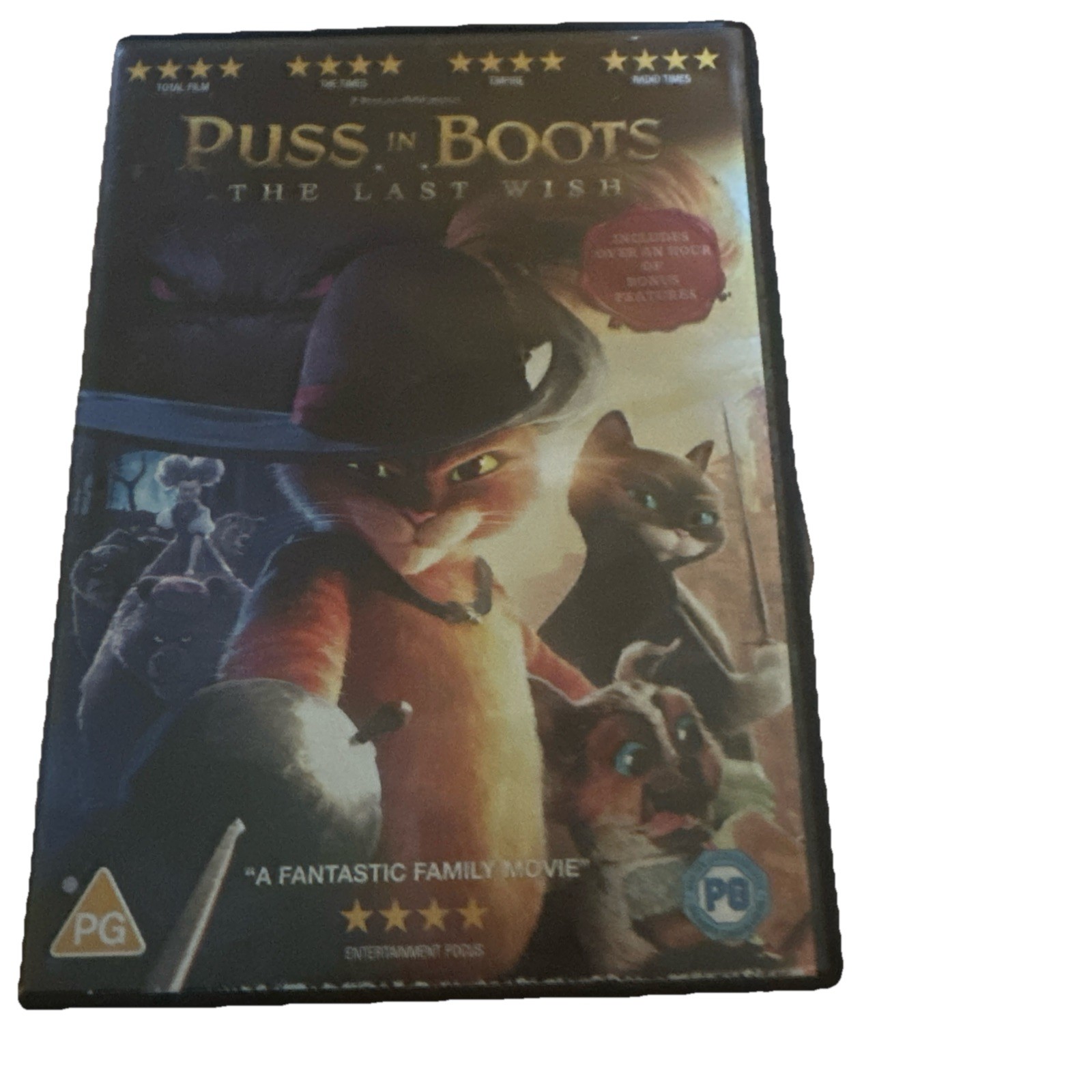 Puss in Boots The Last Wish 2023 (DVD)
