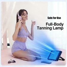 USB Full-Body Tanning Lamp - Indoor Sunbath Light, Blue Sunlight,Safe For Use