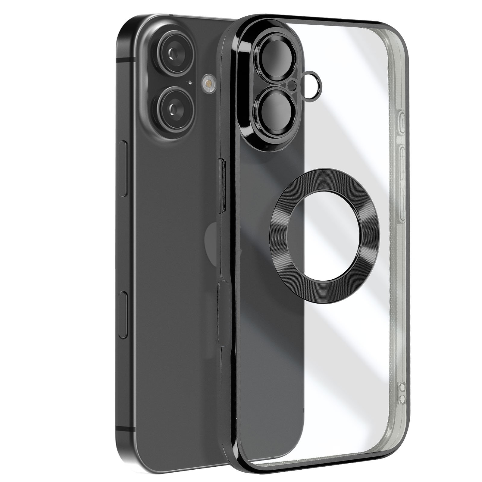 Coque iPhone 16 Plus antichoc Avizar Glam évite les bris d'écran et rayures